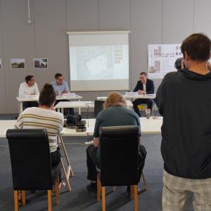 Medienkonferenz der Seewarte AG zum Baugesuch des «Stadthofs» in Arbon