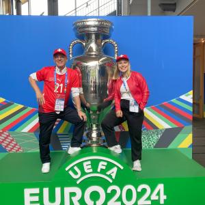 Besuch der UEFA Euro 2024 in Frankfurt